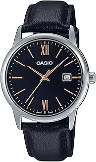 Analog watch with black dial for men-MTP-V002L-1B3UDF, black, bracelet.. Experience the convenience of boundless shopping with DIAYTAR NIGERIA's vast selection and quick delivery.