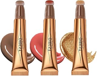 3 sticks of outline cream with cushion applicator, shades with highlighter and eyeshadows, waterproof outline pen, highlight stick, eyeshadow easy to create 3D makeup for the face.. Embrace a new era of online shopping with DIAYTAR NIGERIA's extensive range and budget-friendly prices.