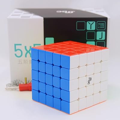 BOKEFONO Youngjun MGC 5x5 m Cube of magnetic speed puzzle, magic cube without sticker yj mgc 5x5x5 m.. Get top brands at bottom prices, only on DIAYTAR Nigeria.