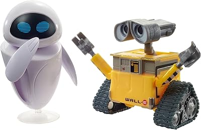 Disney Wall E and 7 -inch Pixar Monsters Inc figurines.. DIAYTAR NIGERIA: Where every search yields affordable results delivered promptly to your door.
