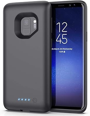 AWH battery shell for Samsung Galaxy S9/S9 Plus, High capacity charger case 5000 mAh, Portable protection case, extended rechargeable battery for (Galaxy S9).. From phone accessories to home decor — DIAYTAR Nigeria ships it fast.