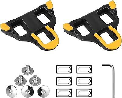 Game of SPD self-locking clamps (6 steps) for bicycle shoes and interior sports bike shoes compatible with the SH-11 SPD-SL system.. DIAYTAR NIGERIA makes online shopping accessible with our budget-friendly prices and reliable shipping.