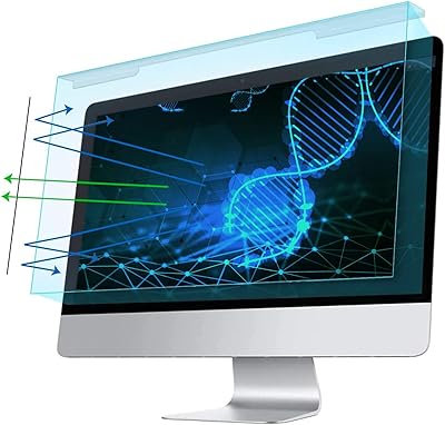 Screen protector blocking UV blue light from 23 to 24 inches, UV eye protection for LED -wide computer monitor of 23, 23.5, 24, 16: 9 (54.7 x 32 cm/L x L) (23) -24 inches).. DIAYTAR Nigeria — the online store where variety meets value.