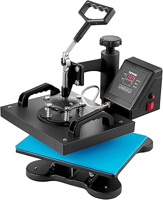 Transfer printer by sublimation VEVOR 12 x 9 ", digital impression of precision controlled by LCD, hot vinyl press for t-shirts, bags, clothes, puzzles, 650 W.. DIAYTAR Nigeria combines variety, affordability, and speed — making your online shopping experience not only enjoyable but also cost-effective.