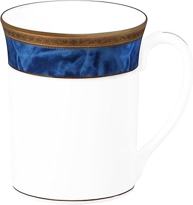 Cup Noritake Majestic Blue, 8 oz with gift box, white and blue, 8 oz.. Discover shopping reimagined with DIAYTAR NIGERIA's extensive catalog and 5-8 day delivery service.