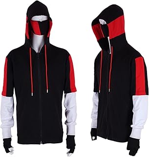 Outdoor clothes for adults Ikonik Skin Cosplay Coasts Coat Sweatshirts Mask Mask Mask Halloween Gloves (Size: M).. DIAYTAR NIGERIA delivers more than expected with our extensive catalog and 5-8 day delivery service.