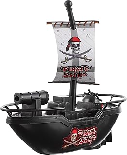 Pirate Tulli Pirate Boat Pool Toy, Electric Pirate Boat Model, Bathroom toy for children and babies.. Online shopping made simple and affordable — DIAYTAR Nigeria.