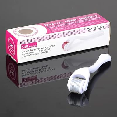 Derma Roller DRS540 1.00 mm high quality needles for anti-aging, skin rejuvenation, skin firing, collagen stimulation treatment.. DIAYTAR NIGERIA: Where every click leads to affordable purchases delivered promptly to your door.