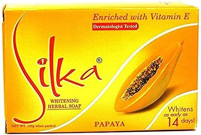 Silka whitening herb papaya soap with vitamin E.. DIAYTAR NIGERIA: Your affordable gateway to thousands of products delivered within a week.