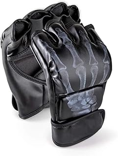 MMA gloves, Half-Doigts boxing gloves, MMA gloves with adjustable strap, UFC gloves for training in the Sanda Sparring boxing bag.. DIAYTAR NIGERIA brings the marketplace to your home with budget-friendly prices and nationwide delivery.
