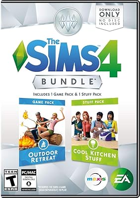 SIMS 4 collection: Outdoor retirement and cool kitchen team - PC.. DIAYTAR NIGERIA: Bringing quality products to every Nigerian home at prices everyone can afford.