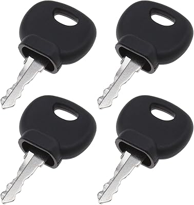 4 pieces Starter key for agricultural/excavators, elevators, compatible compatible with Bobcat Bomag Caterpillar Dynama Ford Gehl Hang JCB.. Experience hassle-free shopping with DIAYTAR NIGERIA's user-friendly platform and prompt delivery service.