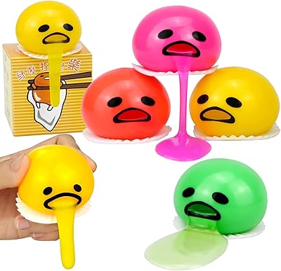 Anti-stress ball for vomiting Avenik ball to cute toy egg yolk vomit and suck.. Shop smarter, not harder with DIAYTAR NIGERIA - thousands of products at your fingertips with affordable delivery.