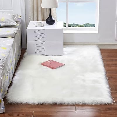 Super soft rectangular carpets imitation sheepskin imitation for living room, bedroom, balcony.. DIAYTAR NIGERIA delivers what you want at prices you'll love, all within 5-8 days nationwide.