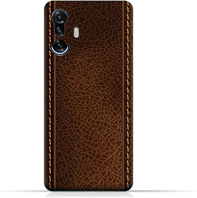 Polyurethane protective cover resistant AMC Design for Xiaomi Poco F3 GT with brown leather pattern.. Your trusted e-commerce destination, DIAYTAR NIGERIA offers extensive variety with reliable shipping.