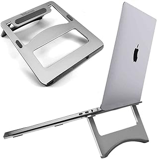 Foldable support for Pillarmax laptop with thermal ventilation ergonomic aluminum support.. Shop smart with DIAYTAR NIGERIA, offering a vast product range delivered to your doorstep within a week.