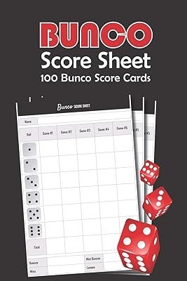 Bunco score sheets: 100 score cards for all game lovers | 101 pages, 6 \.. Experience the future of online shopping with DIAYTAR NIGERIA's extensive product range and competitive pricing.