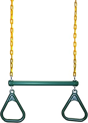 EASTERN Jungle Gym Grande Barre Pivotant Trapeze 20 "and Pivoting bar with 43" chains for garden.. Experience the joy of convenient shopping with DIAYTAR NIGERIA's vast selection and quick delivery service.