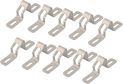 Zhuidjo 10 pieces 63 mm x 12.5 mm x 21 mm in stainless steel for window lock (SN: 8AE D73 56C 3EE 991).. DIAYTAR NIGERIA brings online shopping to every Nigerian with affordable prices and reliable shipping.