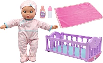 Fun doll Baby Mazyouna Little Darlings Bed Time, 12 inch with accessories, 3672.. Discover the perfect shopping balance at DIAYTAR NIGERIA with competitive prices and prompt delivery.