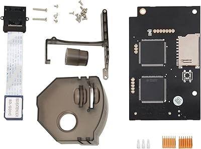 GDEMU optical reader simulation card, integrated free disc, VA1 replacement replacement replacement part V5.15B for Sega Dreamcast Host DC DREAMcast, black translucent black.. Shop without boundaries at DIAYTAR NIGERIA, offering affordable products with convenient delivery times.