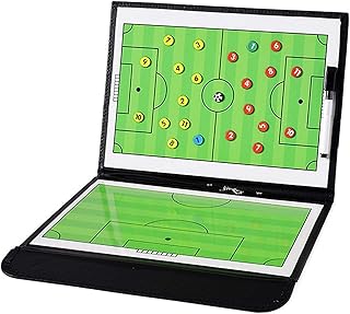 Arab football training board - writing board for professional coaches, set of portable strategic football trainer paintings, set of tactical magnetic tables with marker and zipper bag.. DIAYTAR NIGERIA: Your trusted e-commerce partner with extensive product choices and affordable delivery.