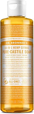 Biological liquid soap Dr. Bronner's, citrus perfume, 237 ml.. Discover the perfect balance of price and convenience with DIAYTAR NIGERIA's nationwide e-commerce platform.