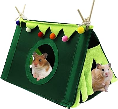 Tunnel of hole for guinea pigs, petrine tent for pets, house accessories tunnel for small animals, toys for hamsters for mice, rabbits, rodents, chinchillas, hedgehogs (green).. DIAYTAR NIGERIA: Your partner in affordable online shopping with dependable delivery within 8 days.