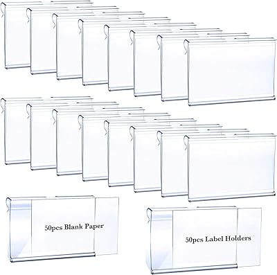 Wawasia 50pccs Labels in transparent plastic label retail price at.. For everyday items and more, trust DIAYTAR Nigeria.