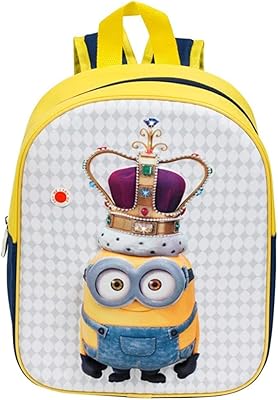 Junior backpack in 3D EVA me, ugly and nasty King Minion - Multicolor, single size for children, several colors, one size for children.. DIAYTAR NIGERIA makes online shopping accessible to all with budget-friendly prices and reliable delivery.