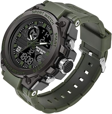 Military Watches for Men, Digital Outdoor Sports Watch, Tactic of the LED army, Waterproof Military Chronometers for Men.. Shop from anywhere in Nigeria and receive your DIAYTAR purchases at affordable prices within a week.