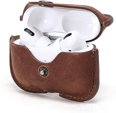 Protective case in real hiram leather for airpods pro, loading case for airpods 3 pro with keychain.. Experience the convenience of boundless shopping with DIAYTAR NIGERIA's vast selection and quick delivery.