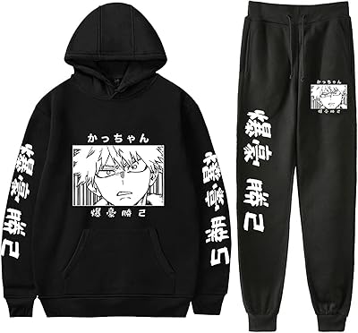 NHUHEQ BAKUGO Hoody Sweatwoman Cosplay Cosplay Opecutors and Flying Pants Men Women Hooded Fonds.. Discover endless shopping possibilities at DIAYTAR NIGERIA, with budget-friendly prices and reliable delivery.