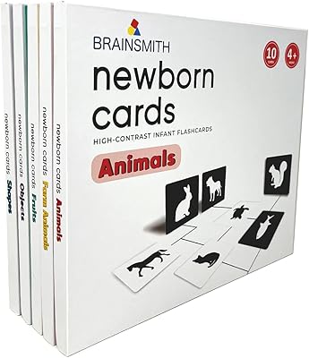 BRYN SMITH high contrast flash cards for newborns and infants.. DIAYTAR NIGERIA: Nigeria's answer to affordable online shopping with reliable 5-8 day delivery guarantee.