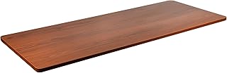 Vivo 60 x 24 inch monobloc table tray in dark walnut for standard frames and adjustable height for home office, desk-top60d.. Your one-click solution to affordable shopping, DIAYTAR NIGERIA delivers quality products nationwide.