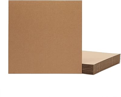 12x12 corrugated cardboard sheets, package of 24 large flat squares for packaging, postal sending and crafts.. Nigeria's most diverse e-commerce platform delivers quality and affordability to your doorstep in 5-8 days.