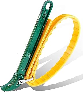 Polyvalent 12 -inch rubber adjustable belt key (300 mm) and adjustable steel handle to open the filter, tubes and tin - green.. DIAYTAR NIGERIA: Where affordability and variety come together with nationwide 5-8 day delivery.