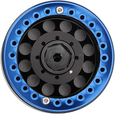 4 pieces RC-Hub in aluminum alloy 1.9 "Beadlock rims for car on tracks SCX10/90046/TRX4/D901/10 RC. (BLUE black).. Whether you're in Lagos, Abuja, or anywhere in between, DIAYTAR Nigeria ensures your online shopping experience is smooth, affordable, and fast.