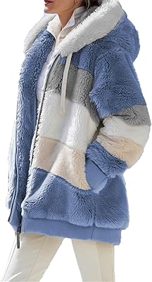 Yeskit Coats For Women, Winter relaxed hooded coats for women clothes for women jackets in cashmere style coats for women coats (color: hortel, size: xxl).. Discover a world of affordable shopping with DIAYTAR NIGERIA's vast marketplace delivered to you in days.