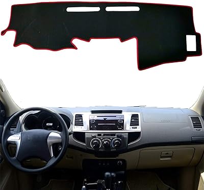 Car dashboard cover for Toyota Hilux Sw4 Fortner 2005-2015, dashboard cover, shade mat, car accessories.. Your complete retail destination, DIAYTAR NIGERIA combines extensive variety with prompt delivery.