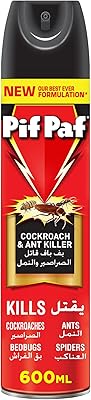 Pif PAF Destroyer of cockroaches and ants | Kill and protect | Anti-insect spray with the best formula ever designed | 600 ml.. Your budget-friendly online marketplace, DIAYTAR NIGERIA delivers a world of products in just 5-8 days.