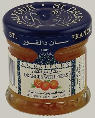 Fruit tartade St Dalfour - Deluxe - 100 percent of fruit - Orange Marmelade - 28g.. Experience the ease of modern shopping with DIAYTAR NIGERIA's vast selection and quick delivery service.