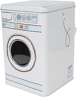 Box of washing machine -shaped laundry, transparent tin detergent container for the storage of washing tablets.. Shop with purpose and save with DIAYTAR NIGERIA's extensive platform and nationwide delivery service.