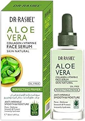 Dr. face serum. Rachel with collagen and vitamin E with aloe vera extract | Anti-wrinkle, smooth and instantly hydrates the skin, size 1.69 oz.. Discover thousands of products on DIAYTAR Nigeria — from fashion and electronics to home goods. We guarantee quick delivery and competitive pricing across the board.