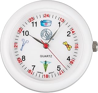 Prestige medical analog watch with stethoscope with medical symbols, white.. Love deals? DIAYTAR Nigeria has you covered with low prices and fast delivery.