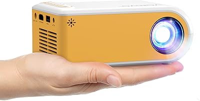 Mini portable projector gifts for children of film supporting HD 1080p mini portable the campsite.. Unlock endless possibilities with DIAYTAR NIGERIA's affordable marketplace and reliable delivery service.