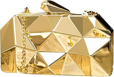 Good bag Shop Handbag with metal mesh for women, Small Diamond Design Handbag for Girls, Small shoulder bag, gold, single size.. Fast delivery, fair prices, and full variety — only on DIAYTAR Nigeria.