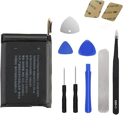 Apple Watch Series 1 battery replacement kit with repair kit A1803 and (1st generation) A1554 42 mm.. Your trusted shopping partner, DIAYTAR NIGERIA offers extensive selection with quick delivery options.