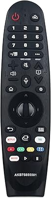 Allimity AKB75855501 MR20GA Magic Replacement remote control for LG Nanocell TV.. DIAYTAR NIGERIA makes every purchase count with our affordable prices and reliable 5-8 day shipping.