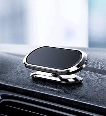 Magnetic phone support for car - Universal magnetic phone support for dashboard - Phone support with 360 -degree rotary ball - Magnetic support with powerful magnetic plates.. DIAYTAR NIGERIA: Your affordable gateway to thousands of products shipped nationwide within the week.